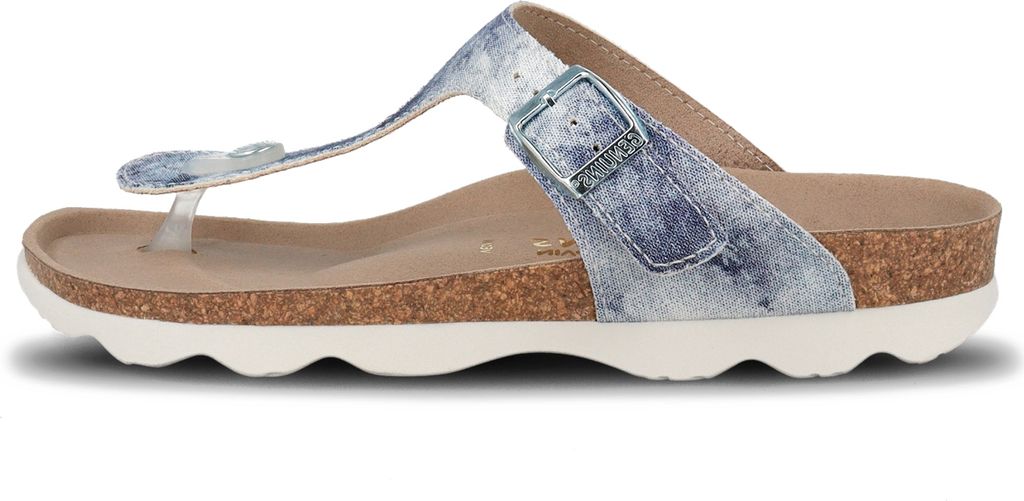 Genuins Rosas Tie Dye Jeans Baumwolle Größe: 39 Schmal