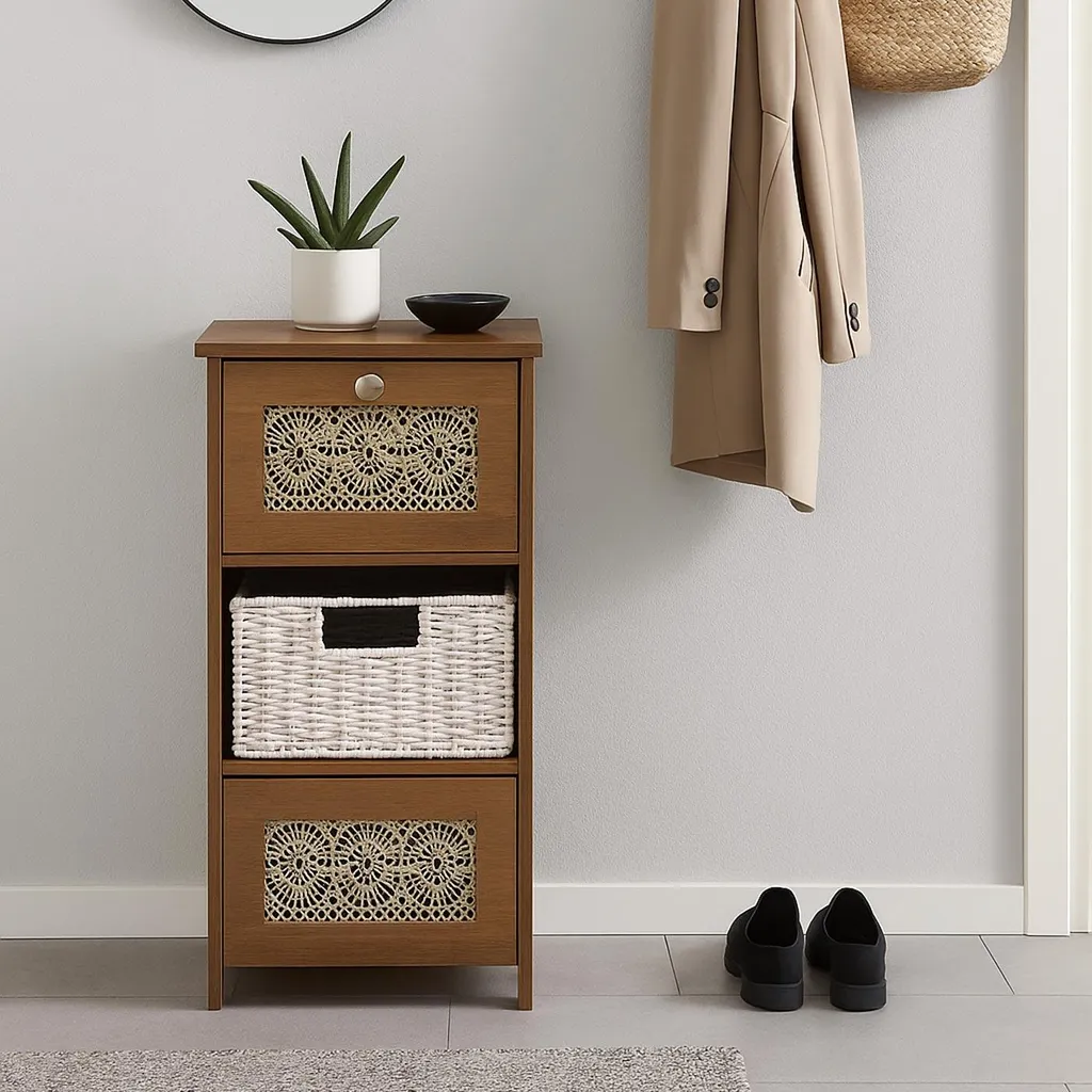 Armoire à tiroirs compacte 63x30cm pour optimiser vos petits espaces - 9