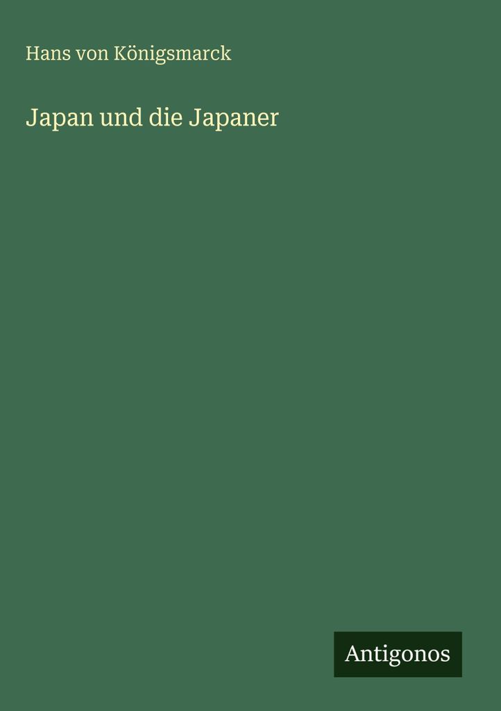 Japan und die Japaner