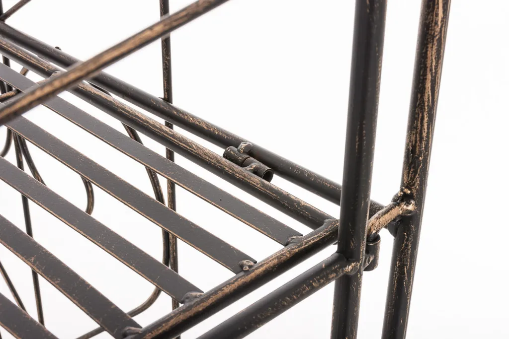Étagère Gain de Place Bronze Lenja - Solution Déco pour Petits Espaces - 7