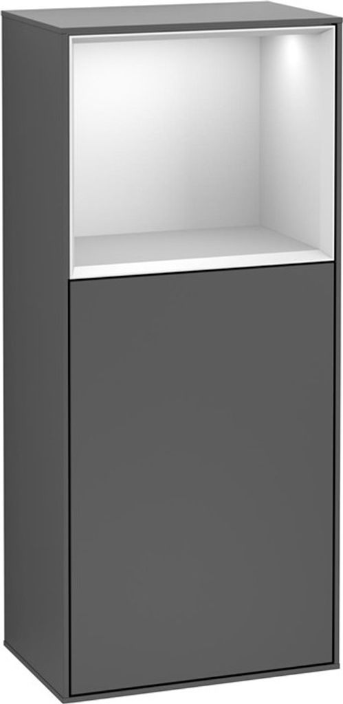 V&B Seitenschrank Wandbeleuchtung Finion 41,8x93,6cm, l, Rg ob gol m, glo wh. Lac