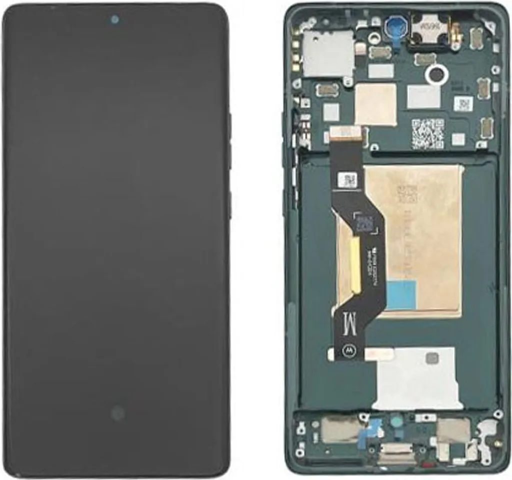 Dalle LCD de Remplacement pour Motorola Edge 50 Original Vert Jungle