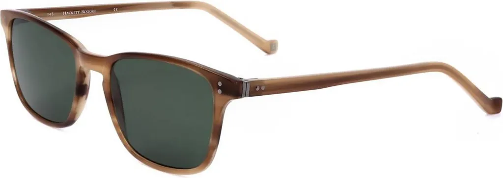 Lunettes de soleil Hackett Bespoke HEB146 Milky Brown Horn 51/19/145