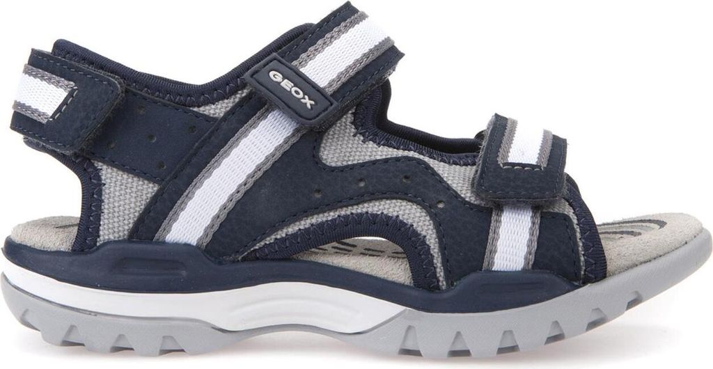 GEOX J BOREALIS Casual Sport Kinder Outdoor Sandale navy-grey Gr.28-41 EUR 32