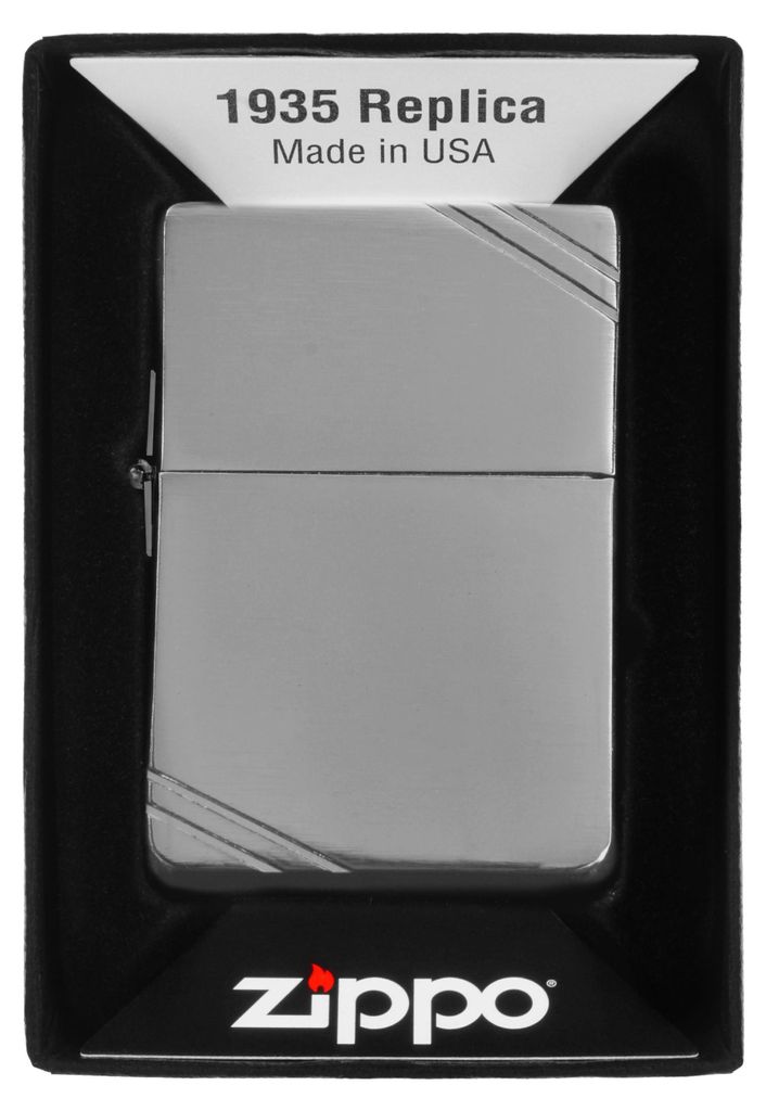 ZIPPO REPLICA 1935 MIT SCHRÄGSCHRIFTZUG 60001577 Feuerzeug Produktbild 