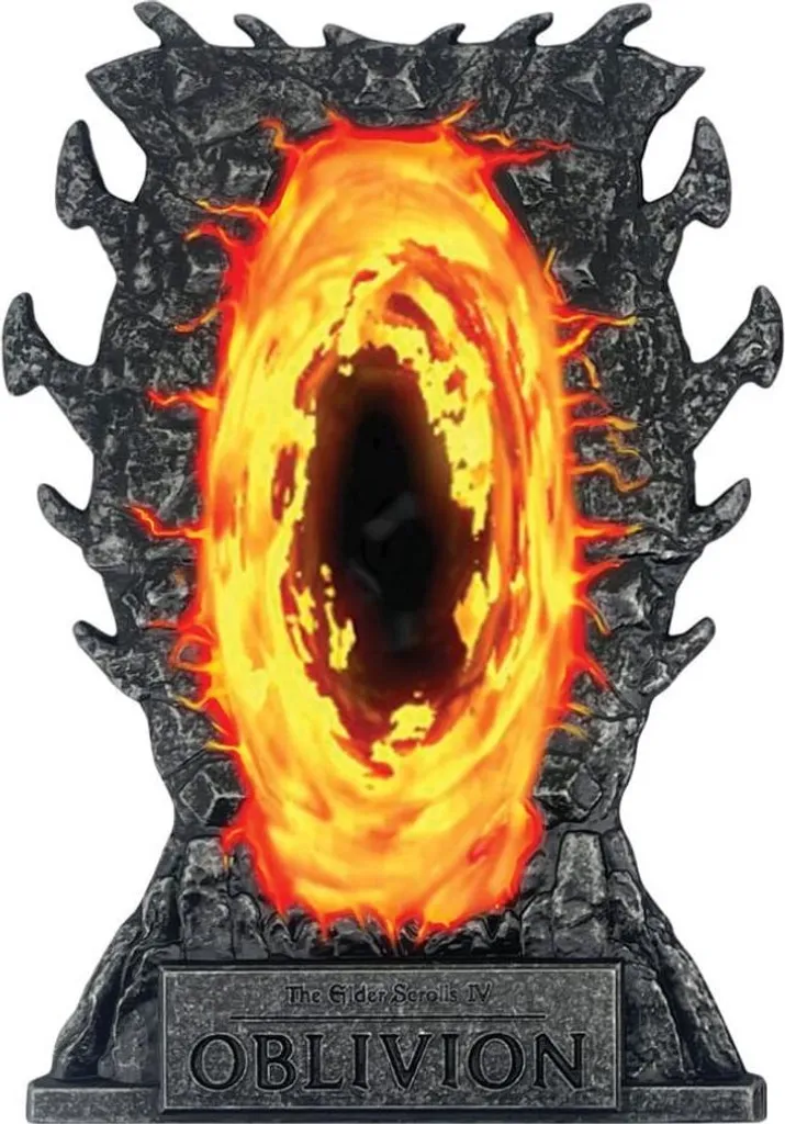 Plaque Oblivion Gates Ingot : l'Idée Cadeau Geek Ultime et Rare