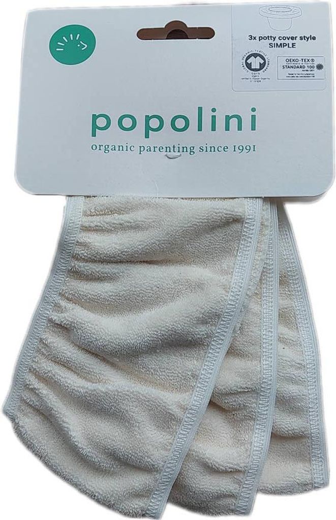 Popolini Potty Cover Töpfchenbezug Baumwolle 3er-Set Produktbild 