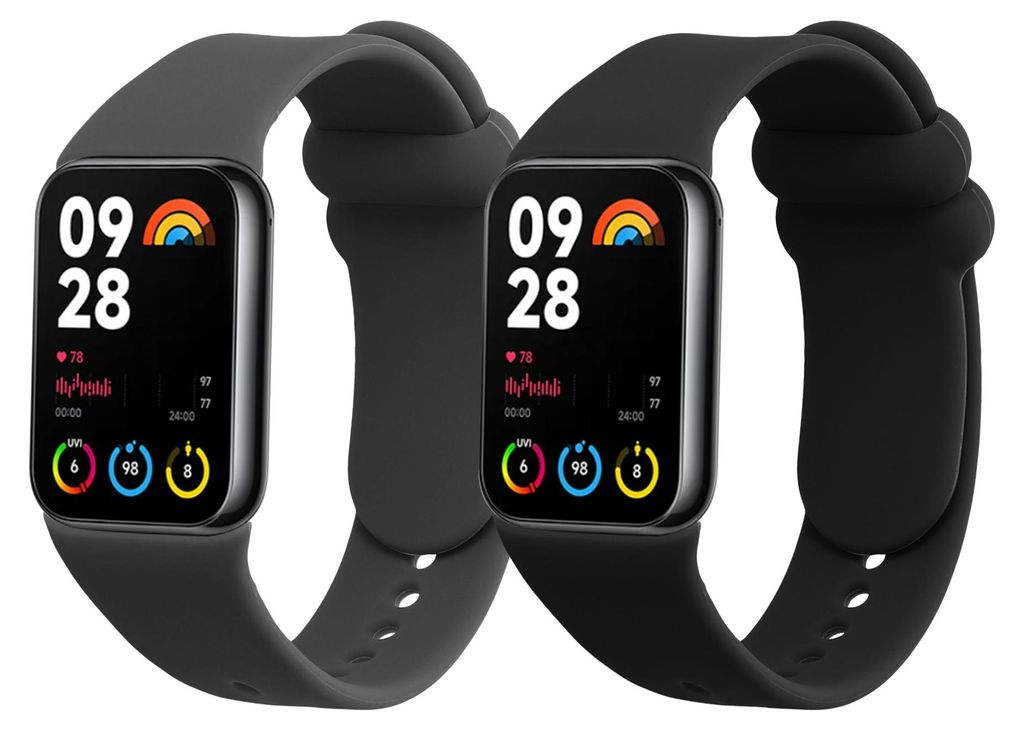 kwmobile 2x Uhrenarmband für Xiaomi Mi Band 8 Pro Armband - Produktbild 