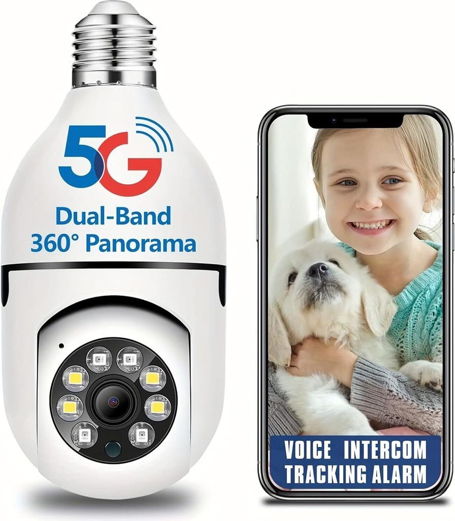 BOYKEEP Überwachungskamera Sicherheitskamera 1080P 5 GHz Produktbild 1