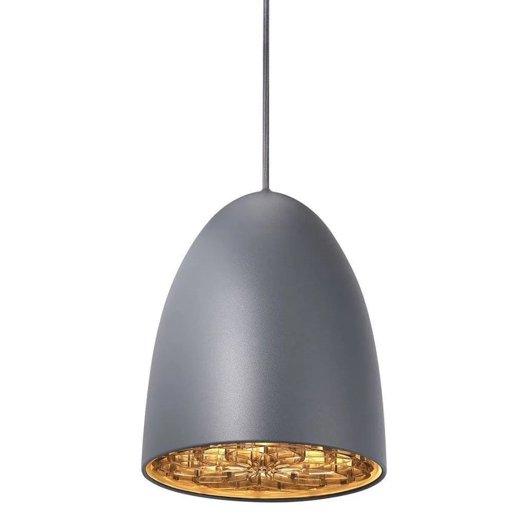 Suspension Noir Mat Nexus Ø20 - Éclairage Design Scandinave Moderne