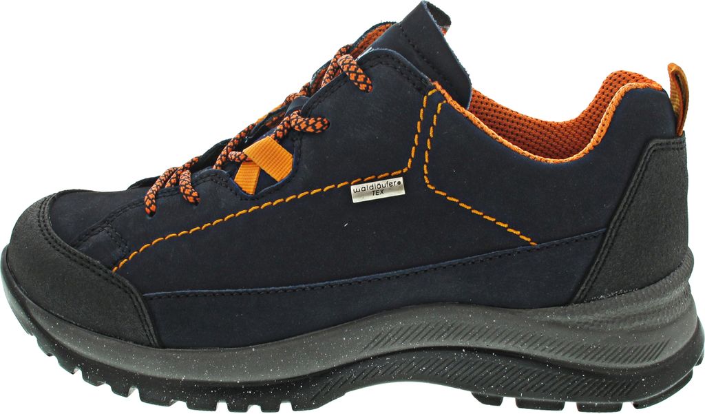 Waldläufer H-Momo Halbschuh TEX blau in Gr. 38.5