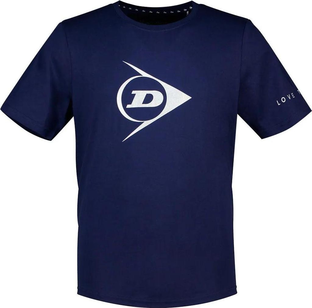 Dunlop Essentials Promo Kurzarm-t-shirt Blau M Herren,Damen Blau M
