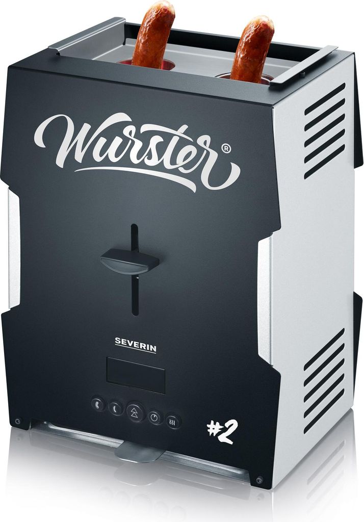 SEVERIN Wurster WT 5005 - Schwarz - Grau - LED - Tasten - Produktbild 