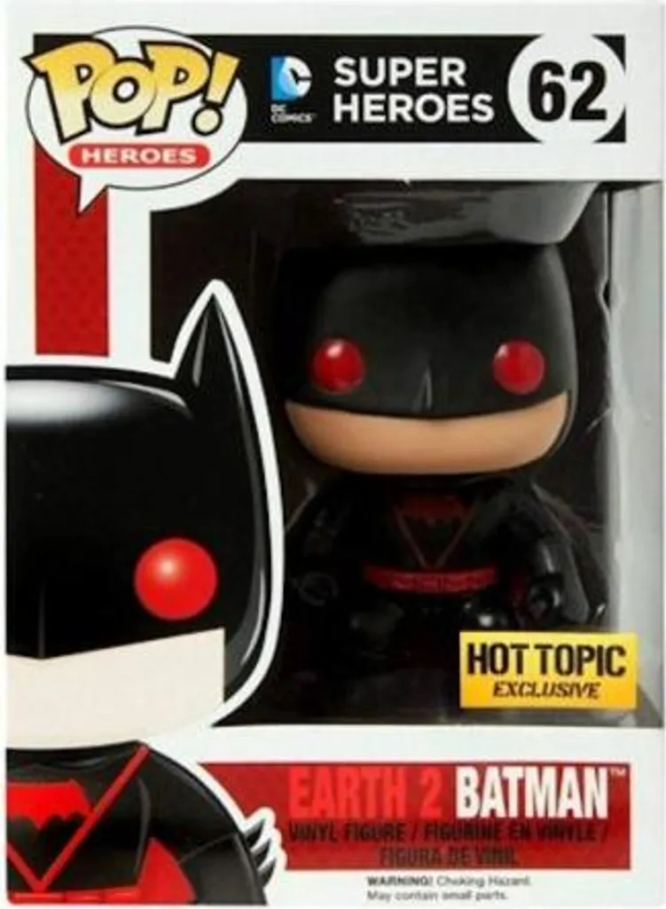 Earth 2 Batman 62 Funko Pop! Figurine Vinyle Hot Topic Exclusive DC