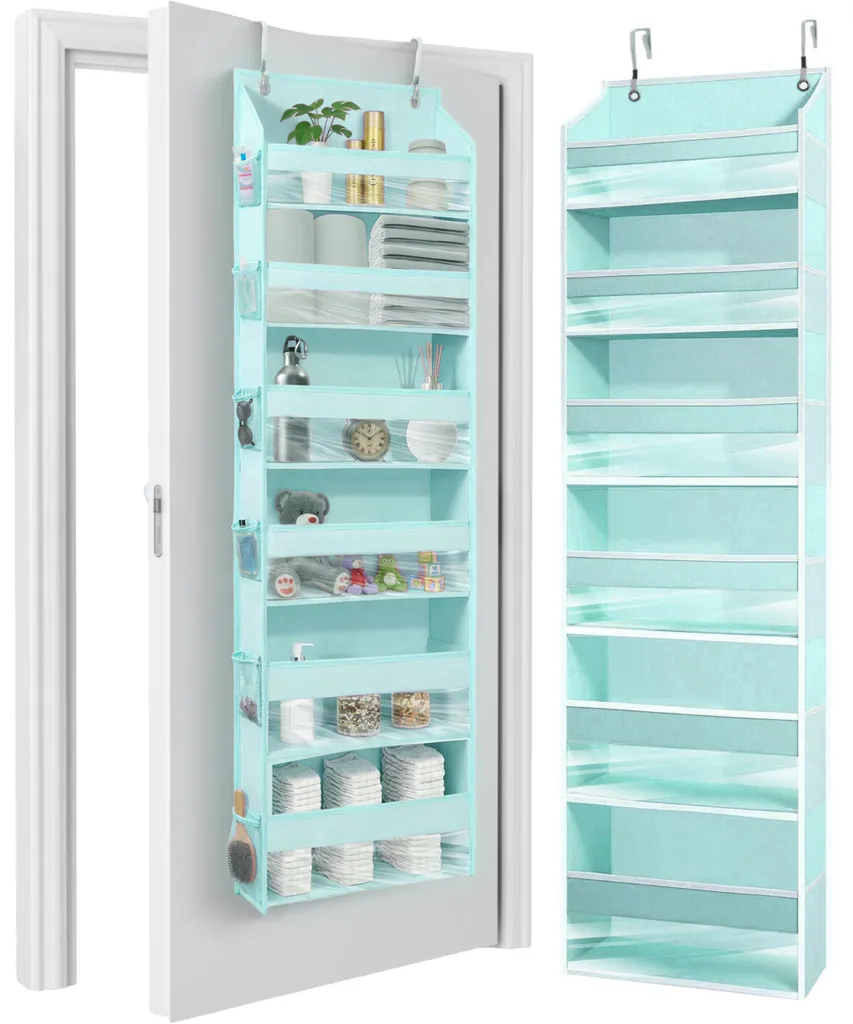 Organiseur de porte anti-désordre 18 poches rangement vertical robuste