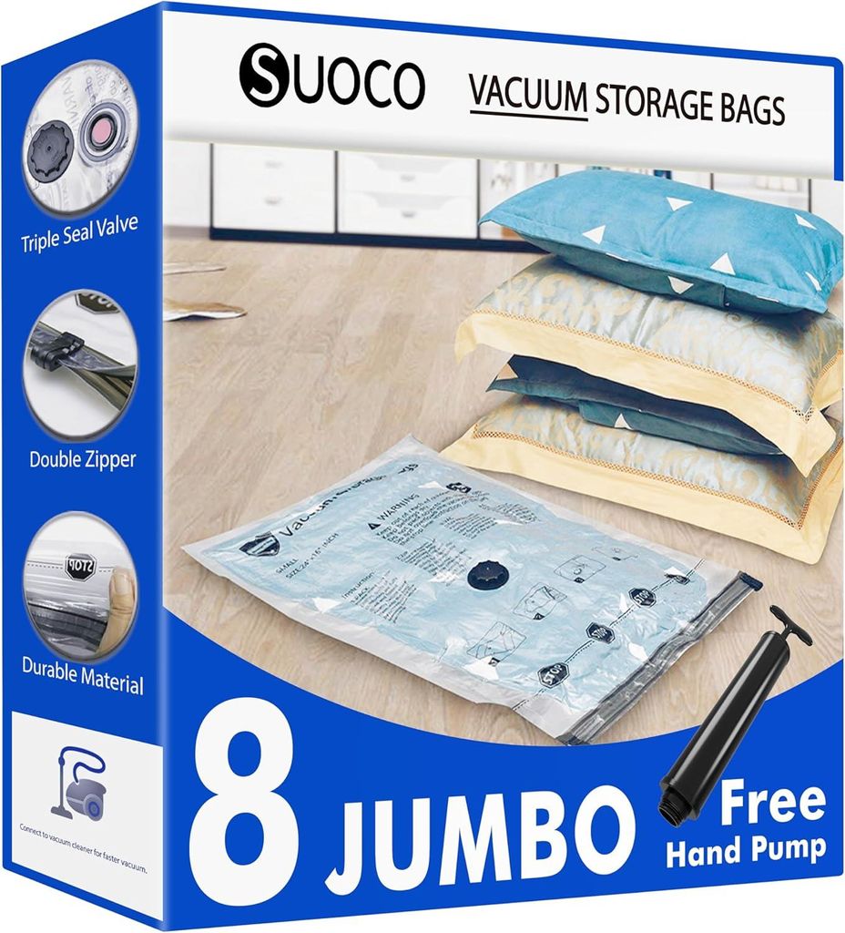 Vakuumbeutel für Kleidung 8 Jumbo（100×70 cm） Produktbild 