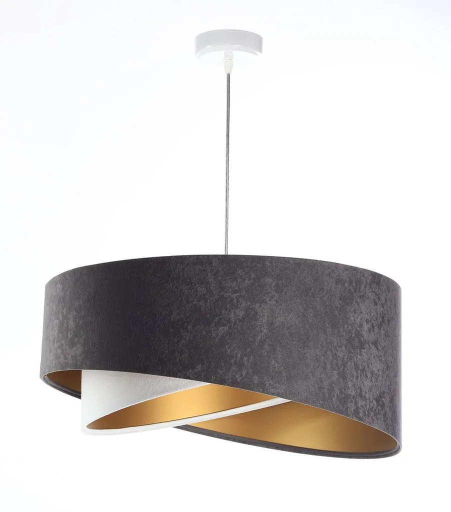 Lustre suspension design Galaxy Ø 50 cm intensité variable gris - 2