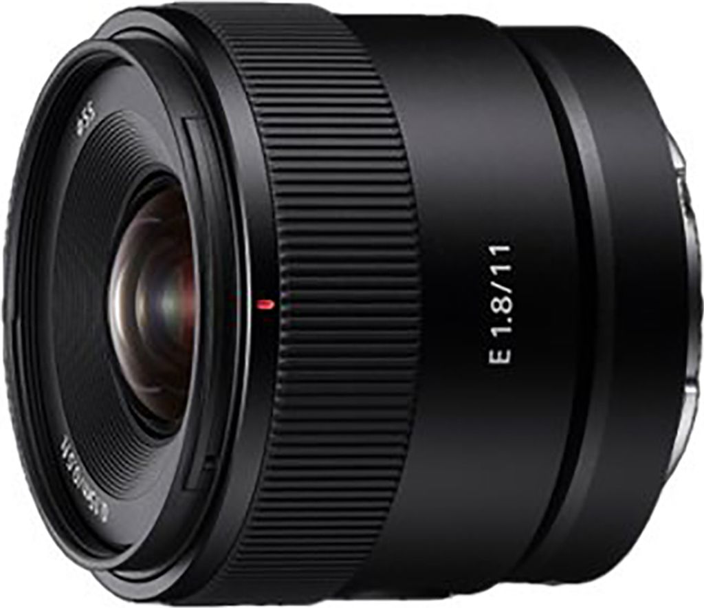 A close-up studio shot of a black camera lens.