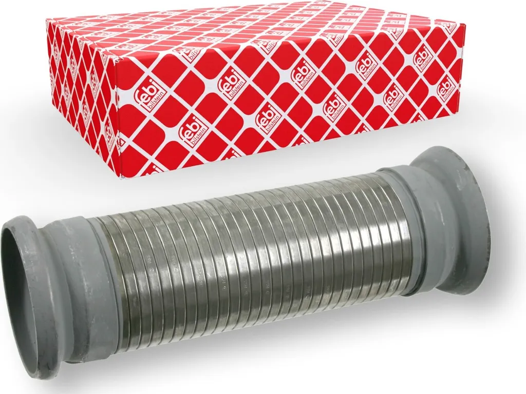 Tuyau ondulé pour système d'échappement flexible en acier inox 45x200mm