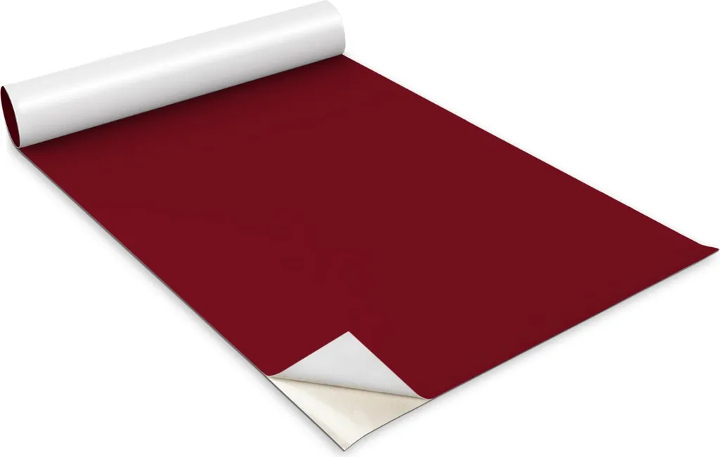 Rivestimento Adesivo Rosso Vino per Arredamento - Pellicola 100x50 cm