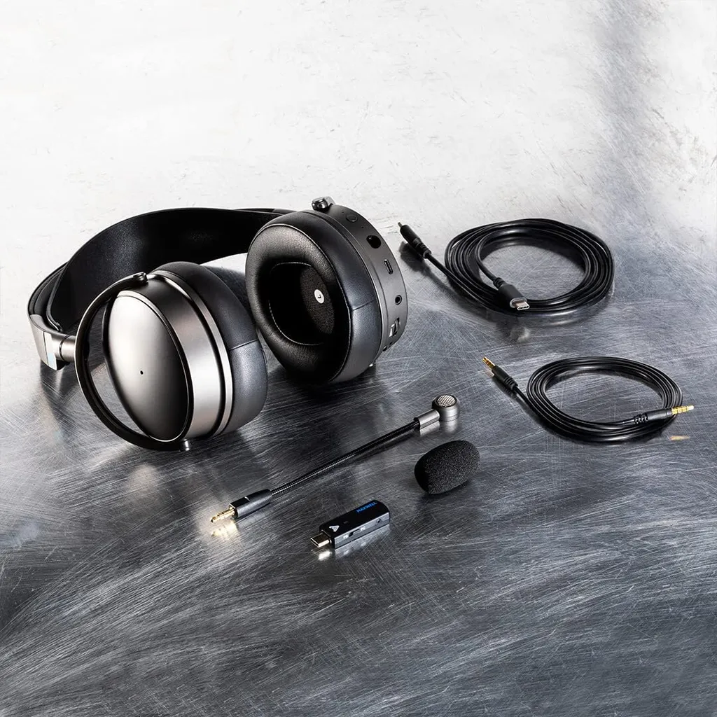 Audeze Maxwell Casque PS5 sans fil pour Immersion Totale et Chat Clair