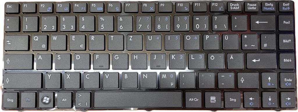 DEUTSCHE - Schwarz Tastatur für MSI CR400 CR410 CR420 CR420MX CR460 CX420, V111822AK4