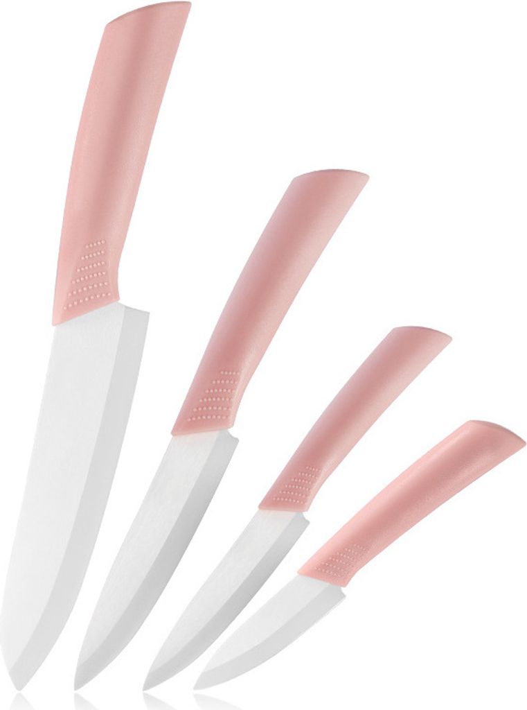 INF Keramik-Küchenmesser - Rosa, 15 cm L Produktbild 