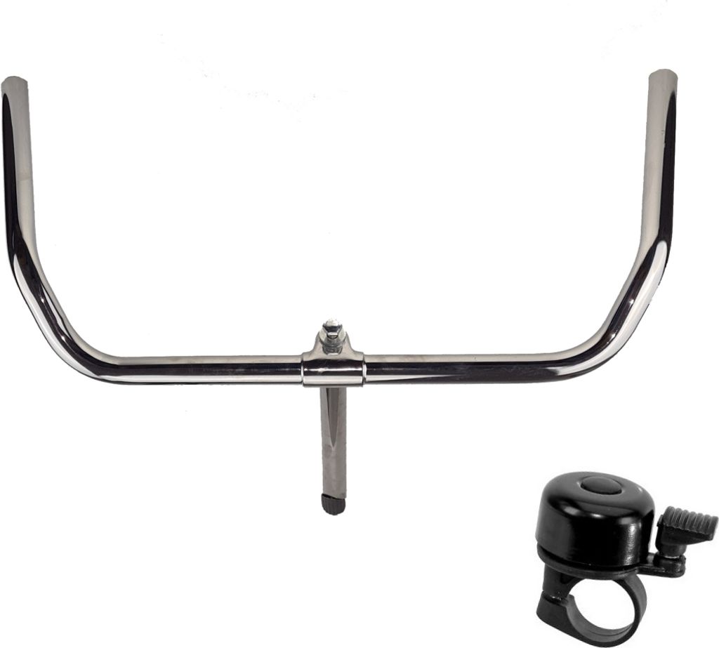 Kierownica rowerowa angielska B szerokość 620 mm stal Zdjęcie produktu 