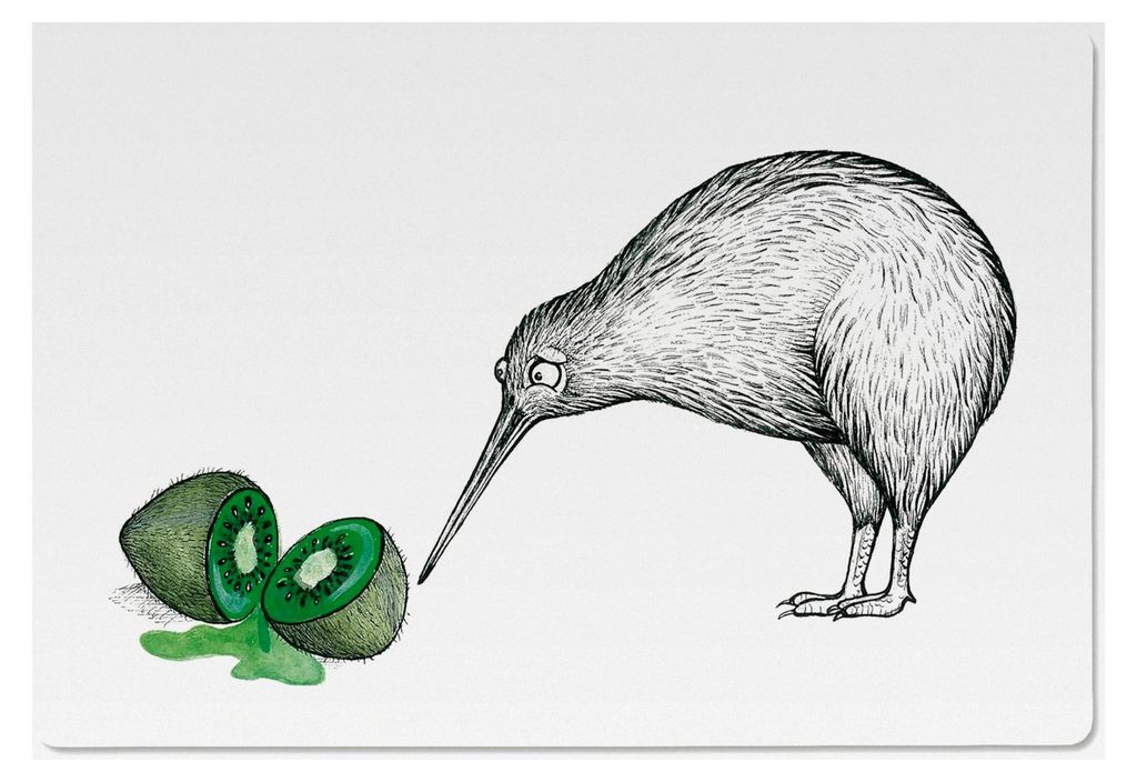 Frühstücksbrettchen aus Holz I Schneidebrett in 22x15 I Hergestellt in Schweden und spülmaschinenfest I Nachhaltiges Holzbrett