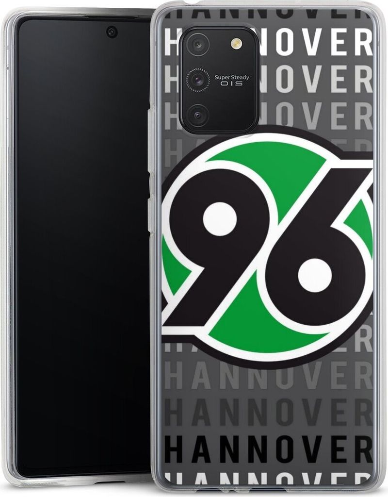 DeinDesign Handyhülle für Samsung Galaxy S10 Lite Silikon Hülle Case Smartphone Schutzhülle H96 Hannover 96 Offizielles Lizenzprodukt