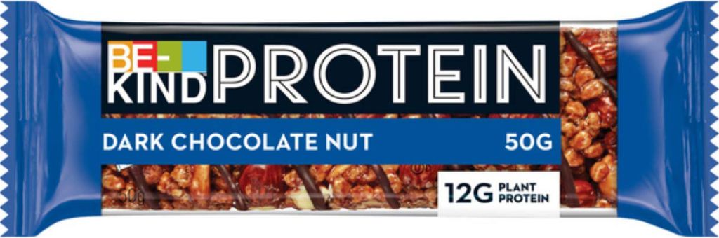 BE KIND Protein Riegel mit Double Dark Choco ohne Gluten 50g