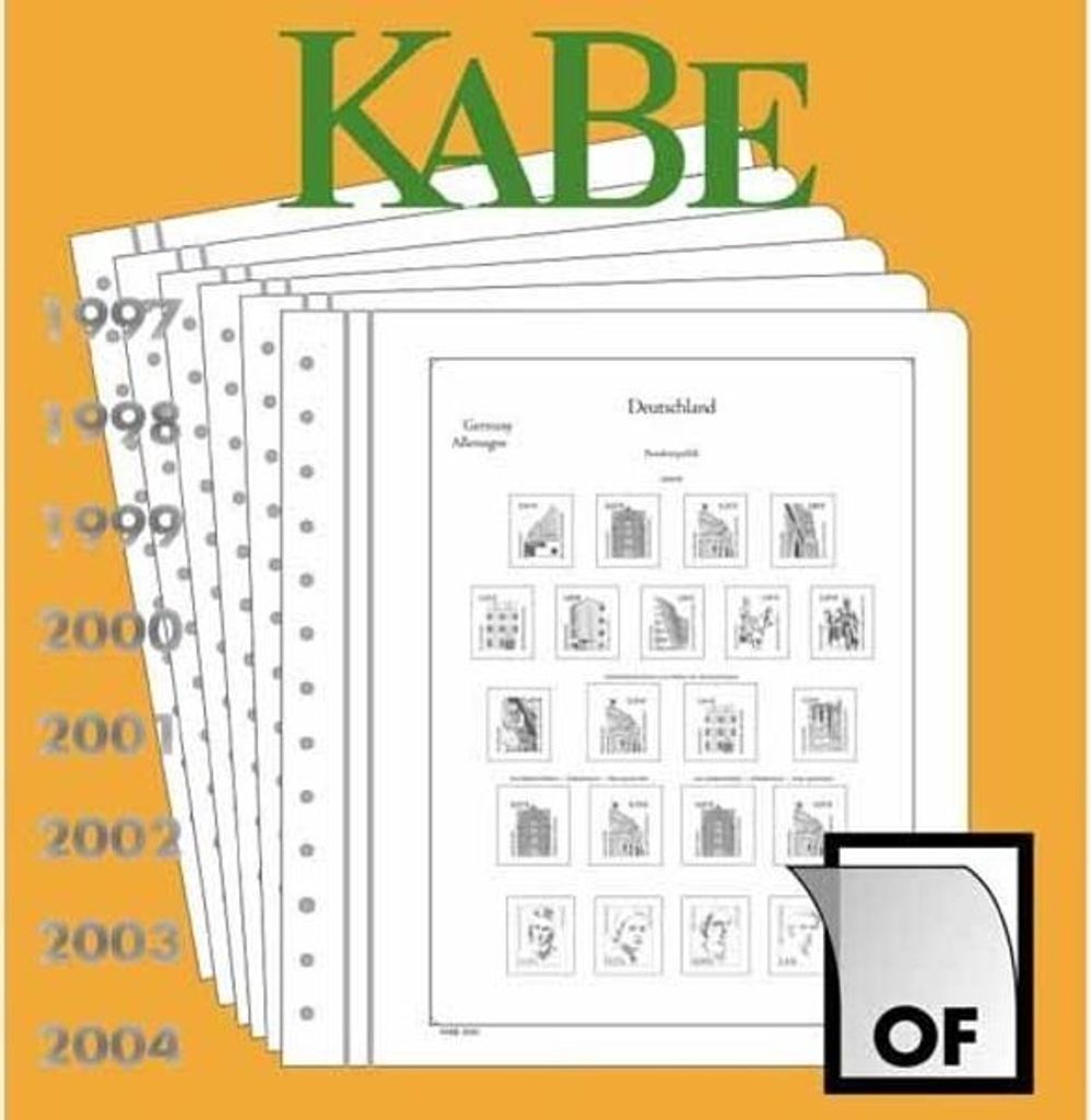 KABE OF-Nachtrag Bundesrepublik Deutschland 2010