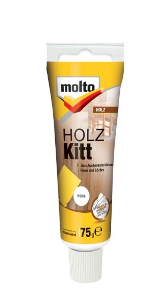 Molto Holzkitt Natur 75 g Reparaturspachtel Löcher füllen