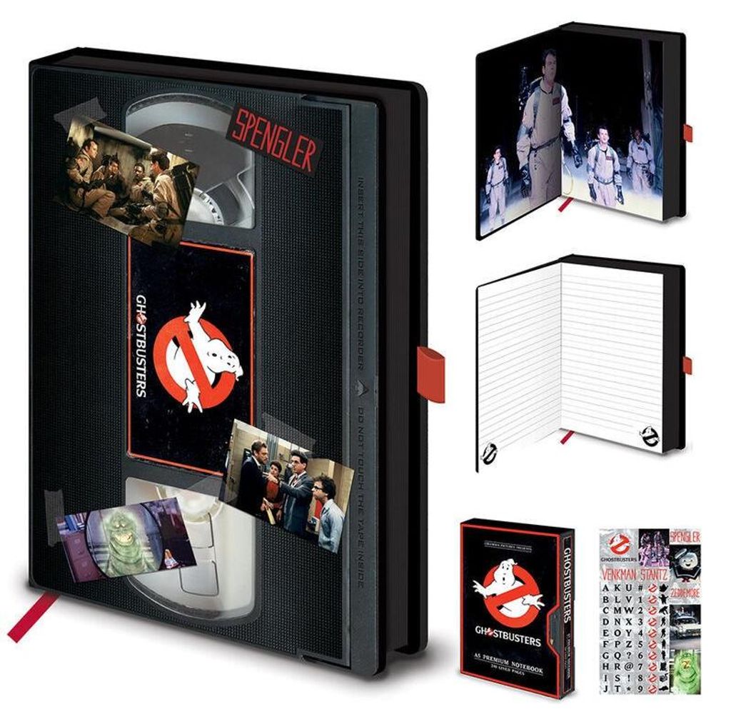 PYRAMID - Cuaderno A5 Premium VHS Los Cazafantasmas Imagen del producto 