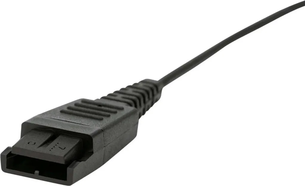 Cordon Jabra QD Spiralé 2m - Solution Anti-Nœuds pour Micro-Casque