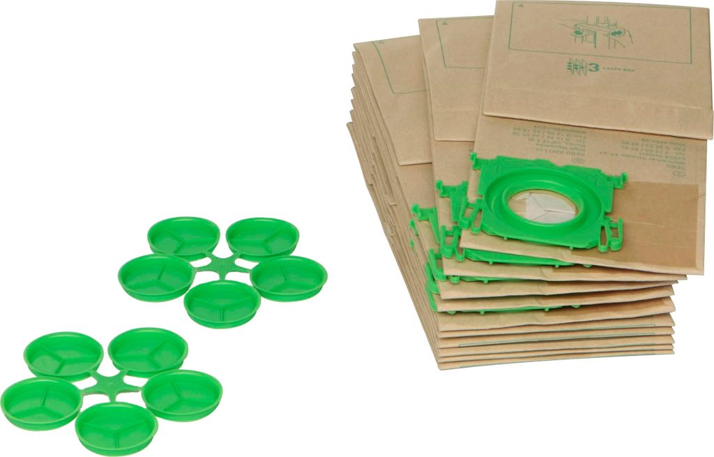 Papier-Filterbeutel Sebo für G-, XP- und Electronic-Modelle 10 Stück/Pack 3-lagig