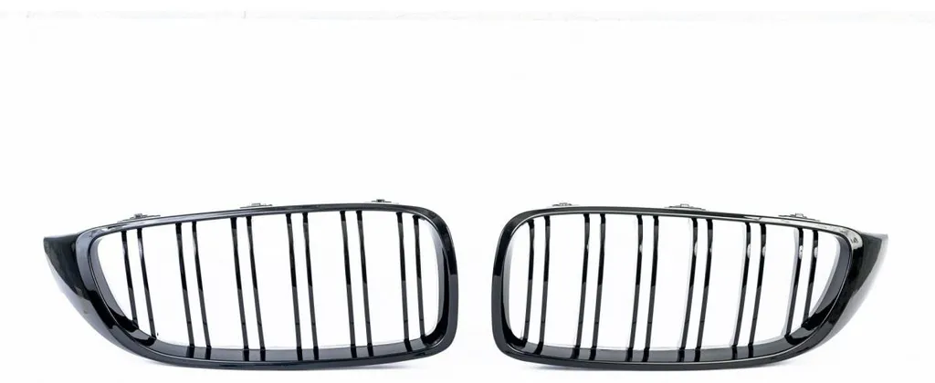 Calandre double lame noir brillant pour BMW Série 4 F32 F33 F36 M4