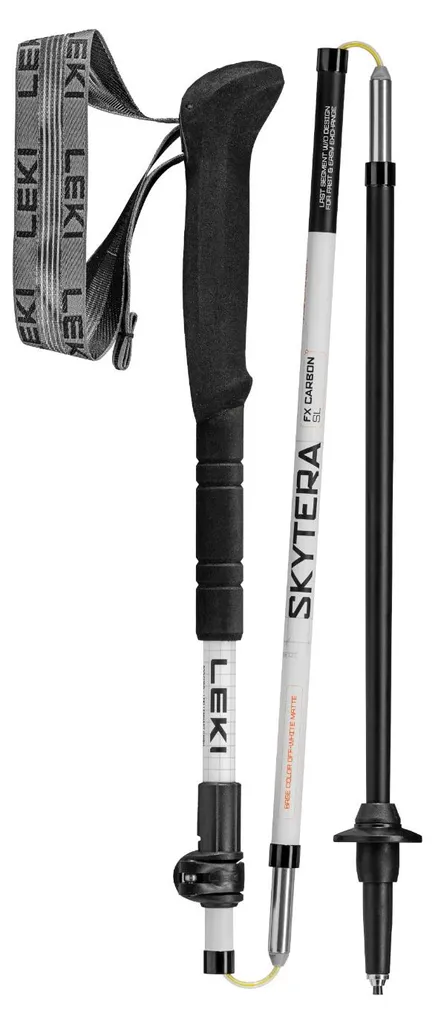 Skytera FX Carbon SL blanc-orange - Cadre en carbone léger ultra réactif