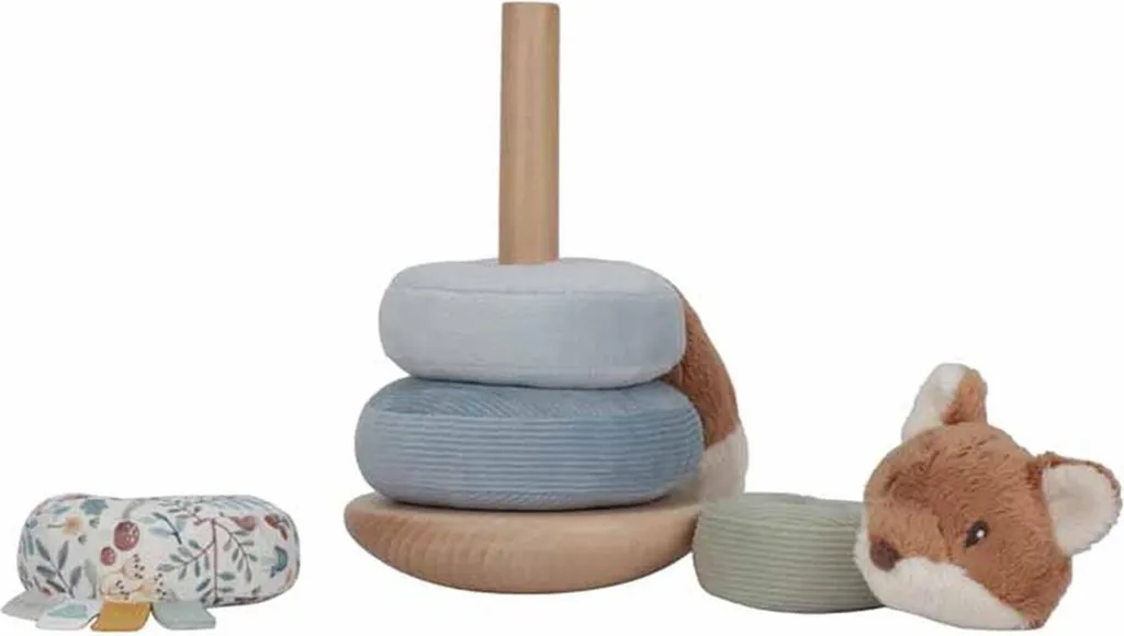 Jouet d'éveil sécurisé Forest Friends : blocs souples sans risque bébé