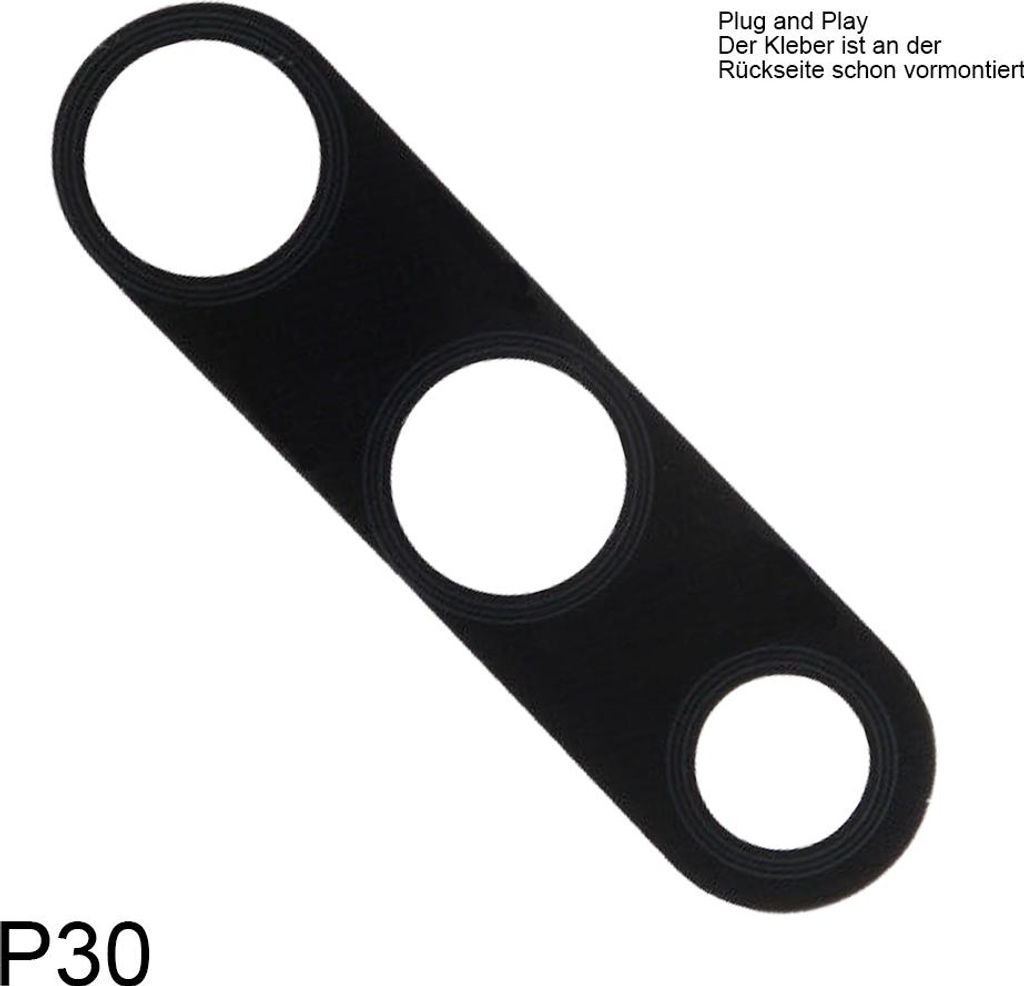 Huawei P30 Kamera Linse Glas Camera Glass Lens + Kleber Neu Produktbild 