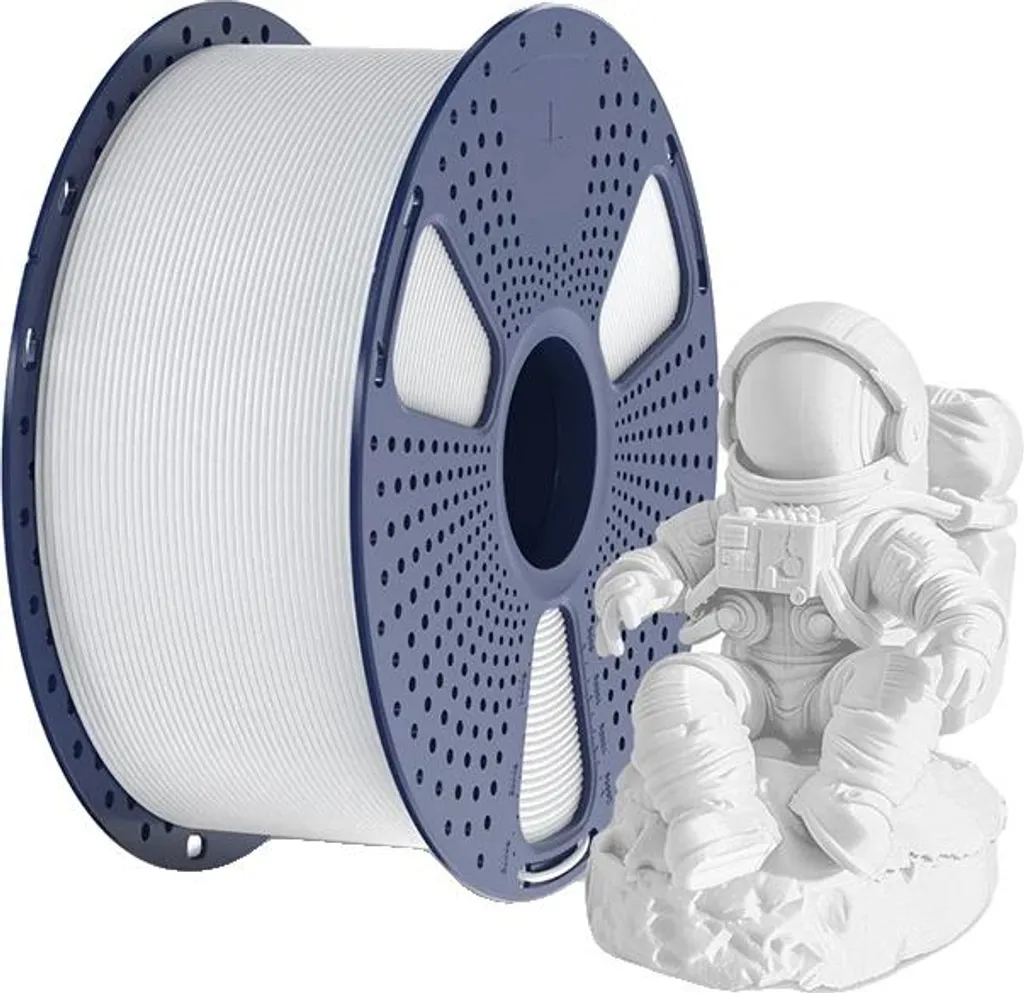 Filamento PETG Bianco 1.75mm: Bobina Ordinata per Stampe 3D Professionali