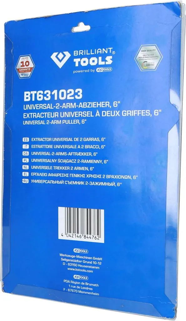 Outil d'extraction universel 2 bras 6 pouces pour mécanique auto BT631023 - 6