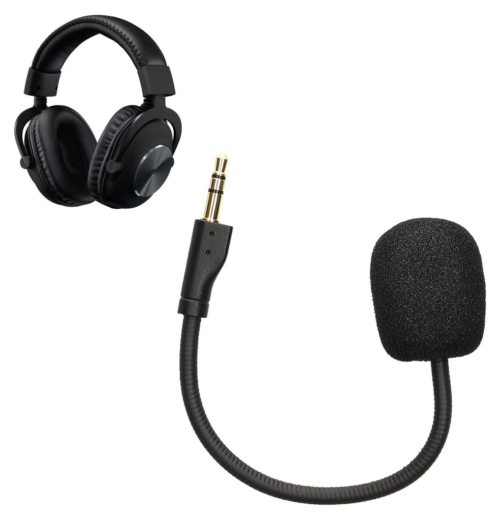 kwmobile Ersatz Kopfhörer Mikrofon kompatibel mit Logitech Produktbild 