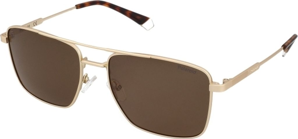 Polaroid PLD 4134/S/X Matte gold 57/17/145 Herren Produktbild 