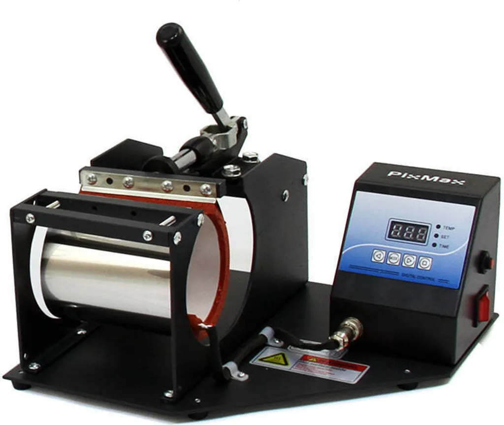 Machine de transfert pour mugs 5 en 1 : compatible formats 5 à 12 oz - 4