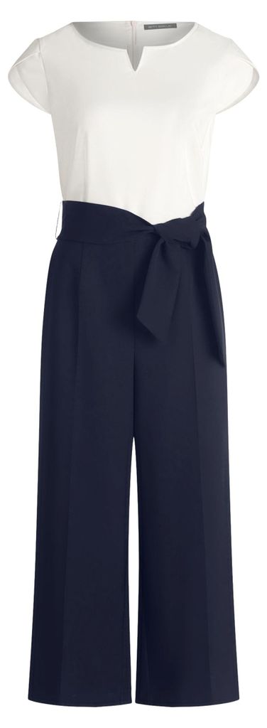 Overall Lang 1/2 Arm 8911 Patch Dark Blue/Cream Größe 42