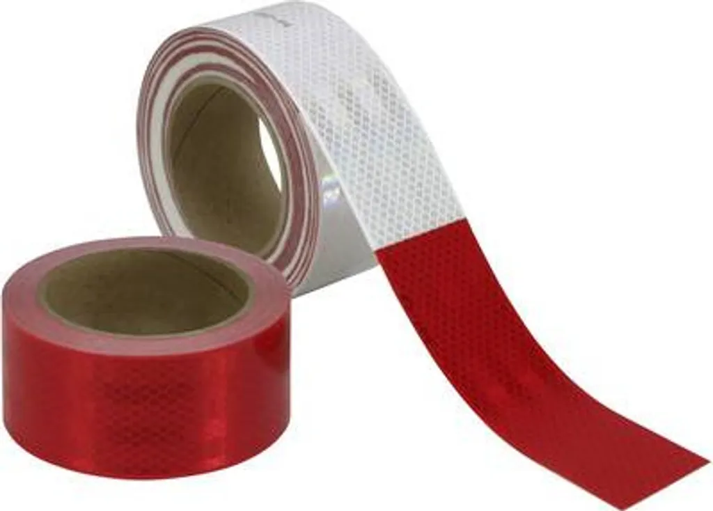 3M Diamond Grade 983-326 Ruban Réfléchissant Rouge et Blanc 45,7m x 50mm