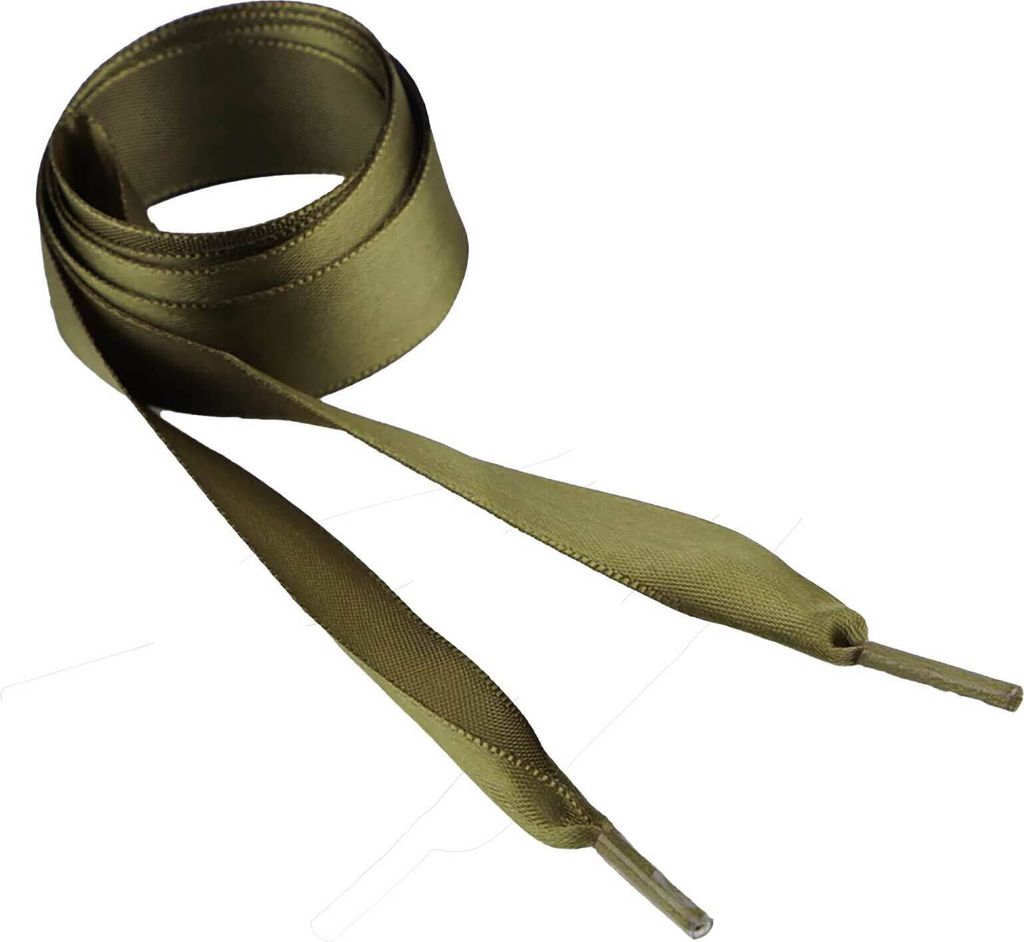 1 Paar Schnürsenkel Satin 110cm x 19mm Bekleidungskordel Produktbild 