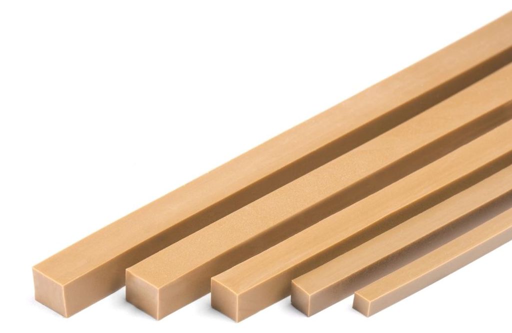 Goma rectangular de 7x5 mm, longitud 10 metros Imagen del producto 