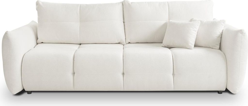 Zweisitzer-Sofa mit Stauraum CANMORE – cremefarben